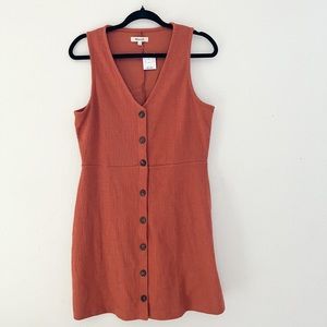 Madewell Sleeveless Mini Dress size M NWT